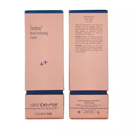 Techno Neck Perfecting Cream packaging, showing the front and back of the product box