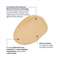 Sunbetter ToneSmart Sunscreen texture smear