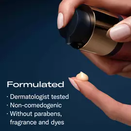 Formulated: dermatologist tested, non-comedogenic, without parabnes, fragrance and dyes