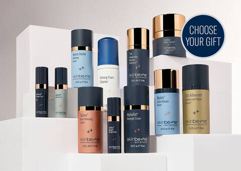 CHOOSE YOUR GIFT: a collection of deluxe sample sizes of skinbetter's most popular products