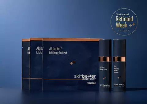 National retinoid week- assortment of Skin better science products
