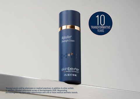 ALPHARET: 10 YEARS OF TRANSFORMATIVE RESULTS - Grey background with product bottle