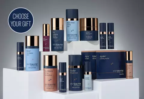 CHOOSE YOUR GIFT: a collection of deluxe sample sizes of skinbetter's most popular products